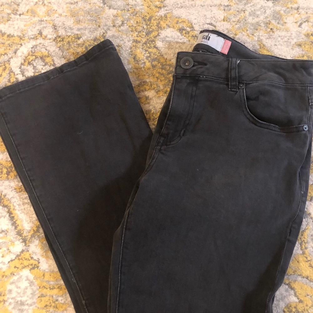 Cabi jeans: curvy slim bootcut sz 12- #3043R